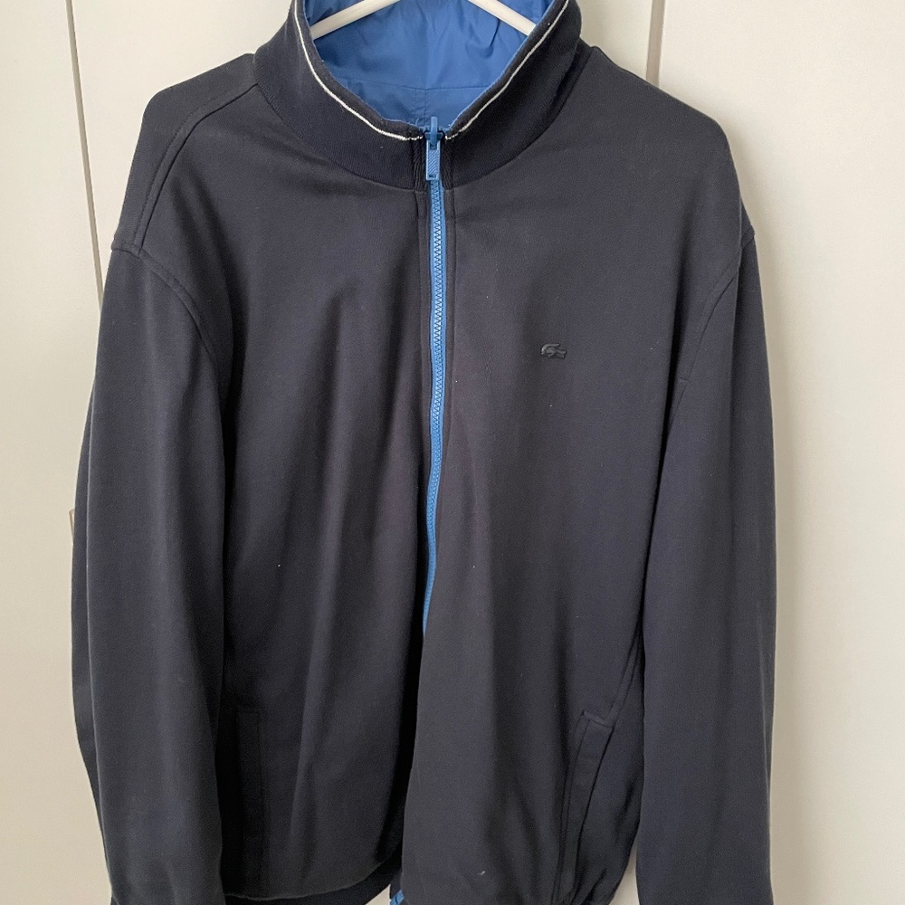 Lacoste sport bomber jacket - reversible
